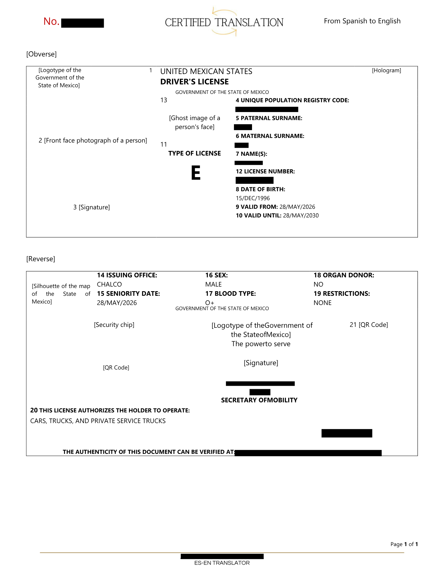 Licencia de conducir - Imagen 6