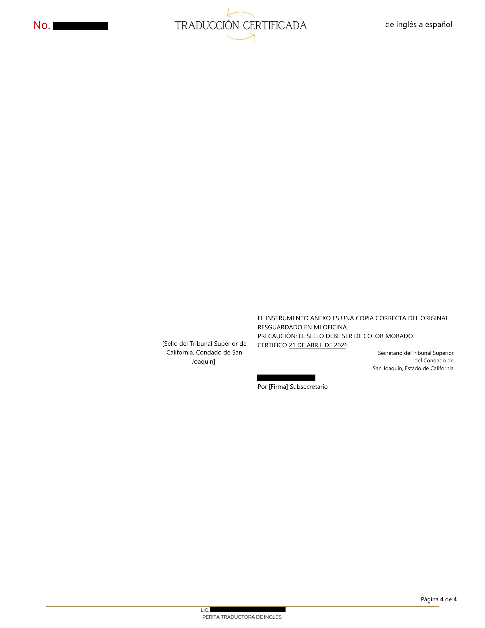 Acta de divorcio - Imagen 9